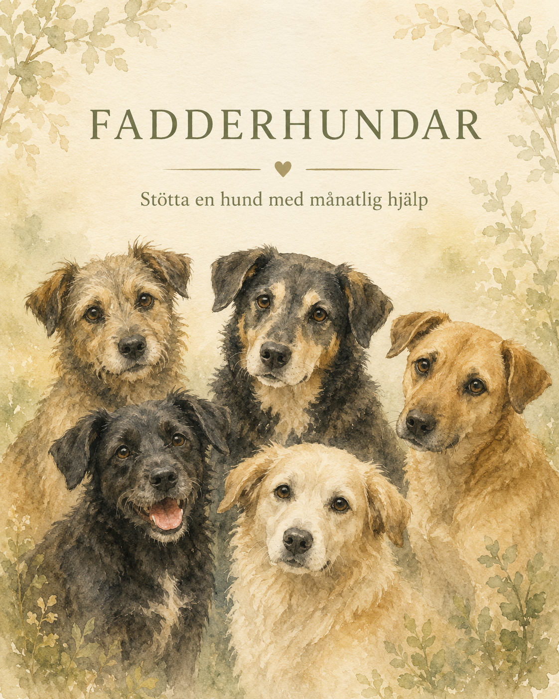 Bli fadder till en hund