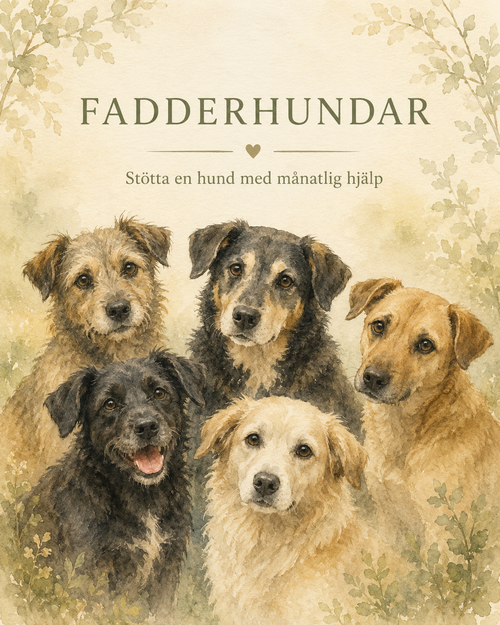 Bli fadder till en hund