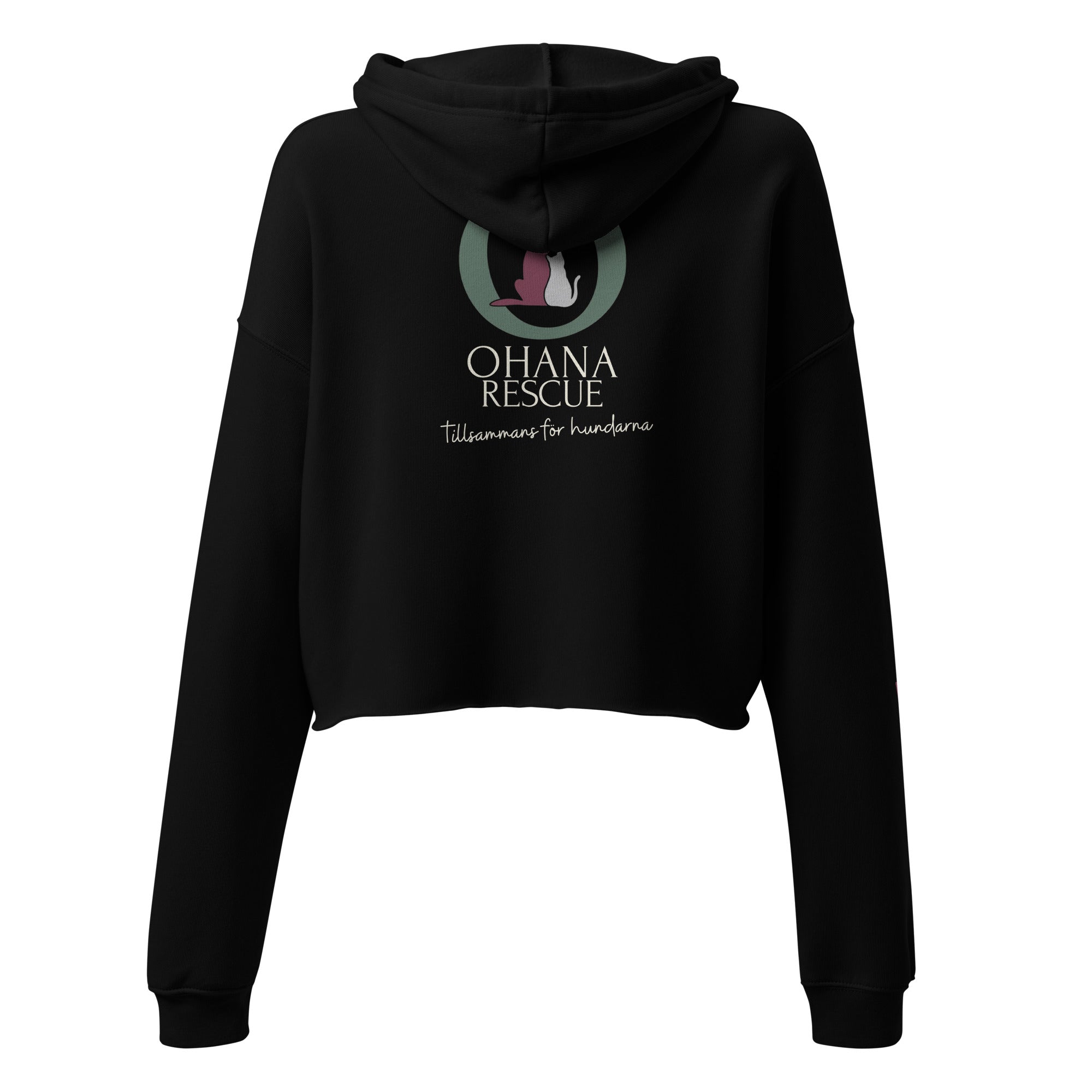 Ohana Cropped Hoodie