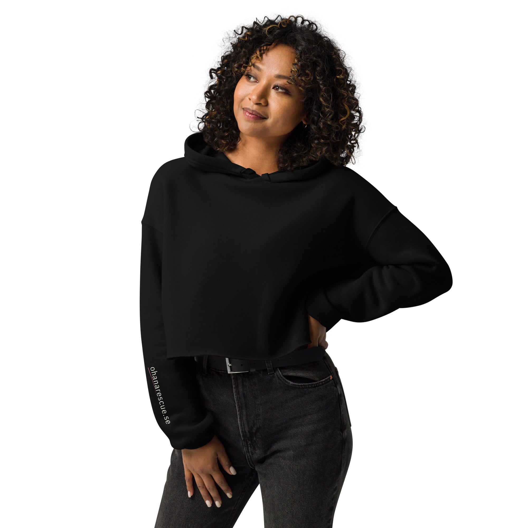 Ohana Cropped Hoodie
