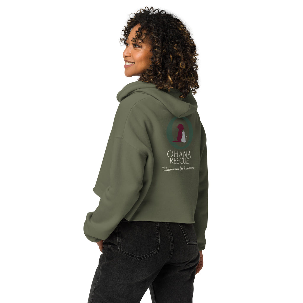 Ohana Cropped Hoodie