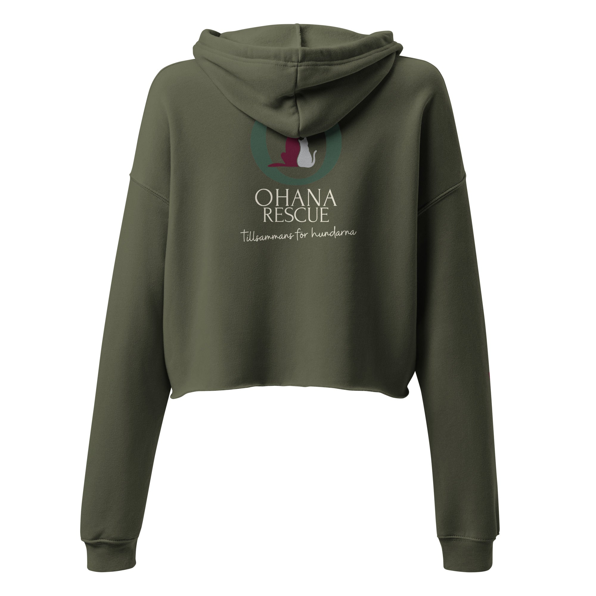 Ohana Cropped Hoodie