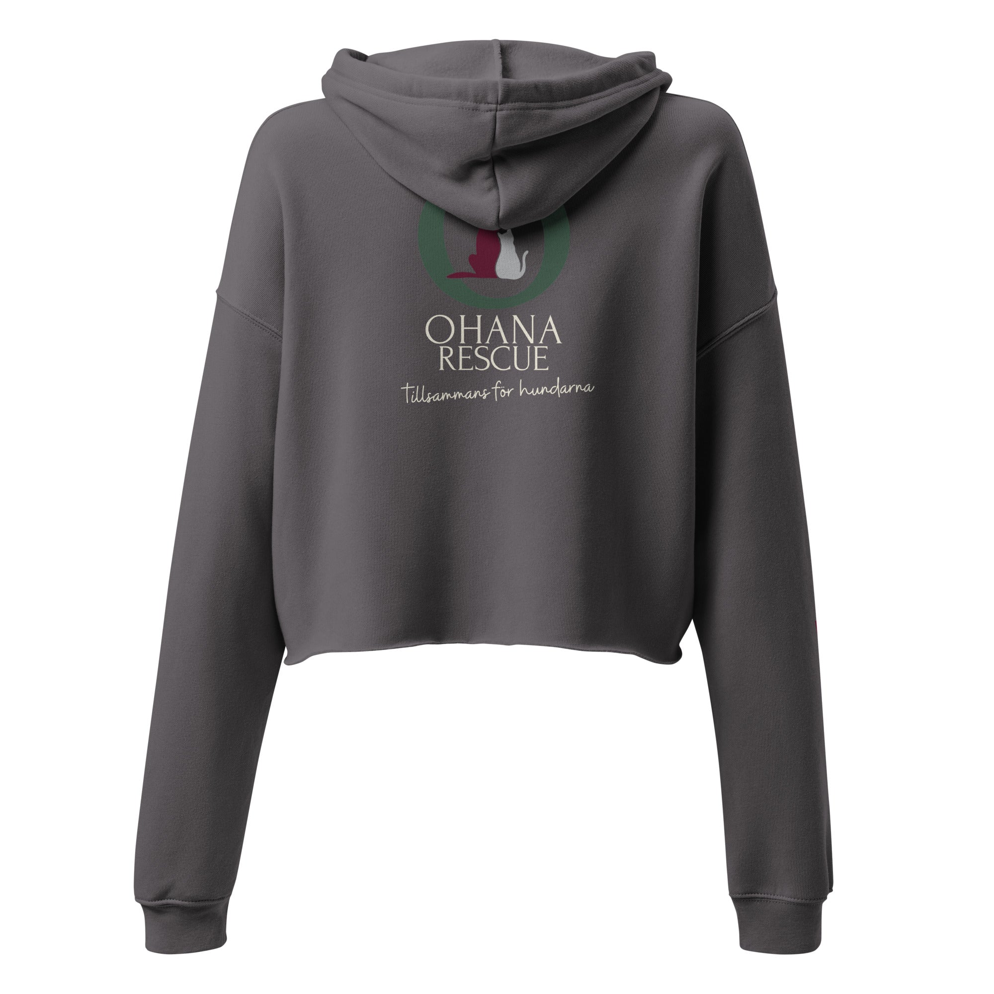 Ohana Cropped Hoodie